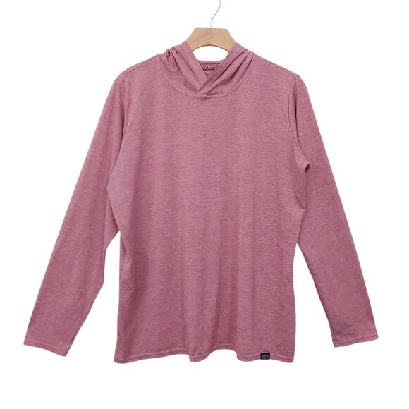 Patagonia Capilene Cool Daily Hoodie Womens XL Pink Soft Stretch Hiking Outdoors - Picture 1 of 12